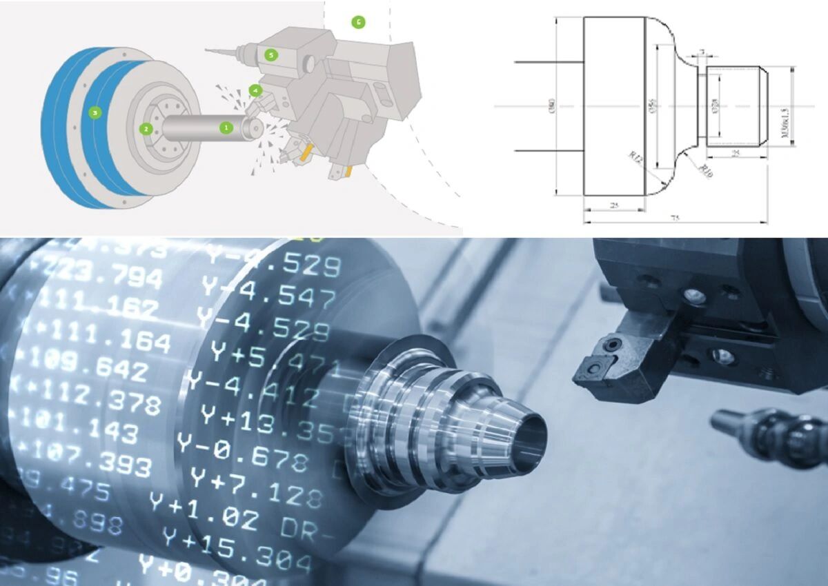 Tornitura CNC di precisione
